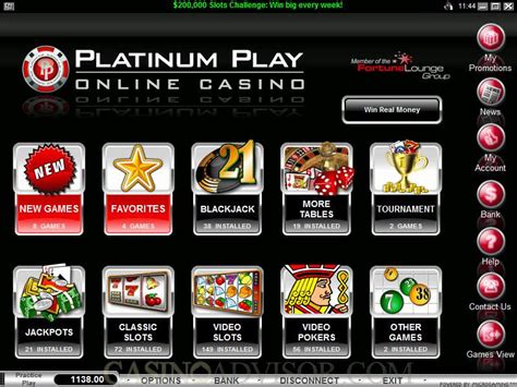 Platinum Play Online Casino 